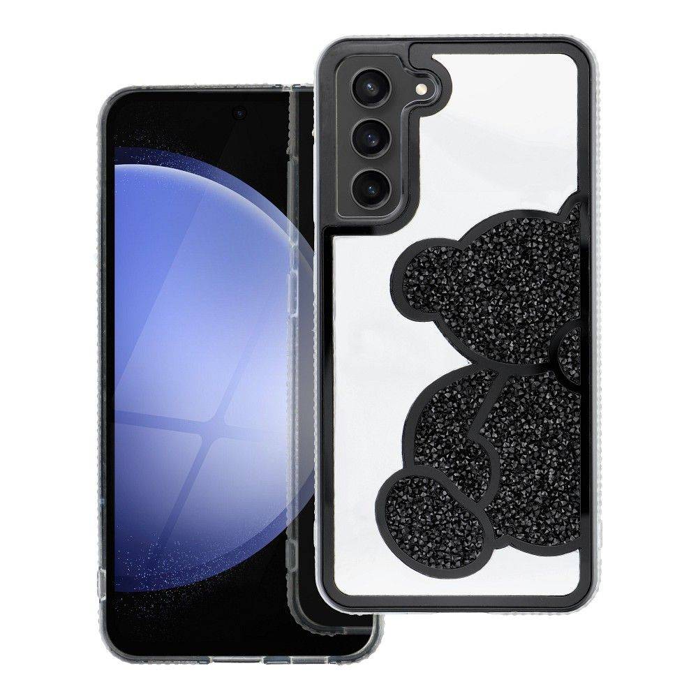 Etui Teddy Bear Do Samsung A56 5G Czarny