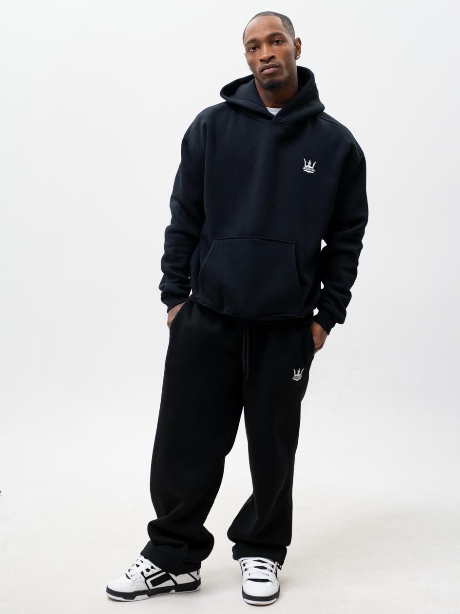 Dresy Tepláková Souprava Volné Objemné Oversize Baggy Černé Jigga XXL