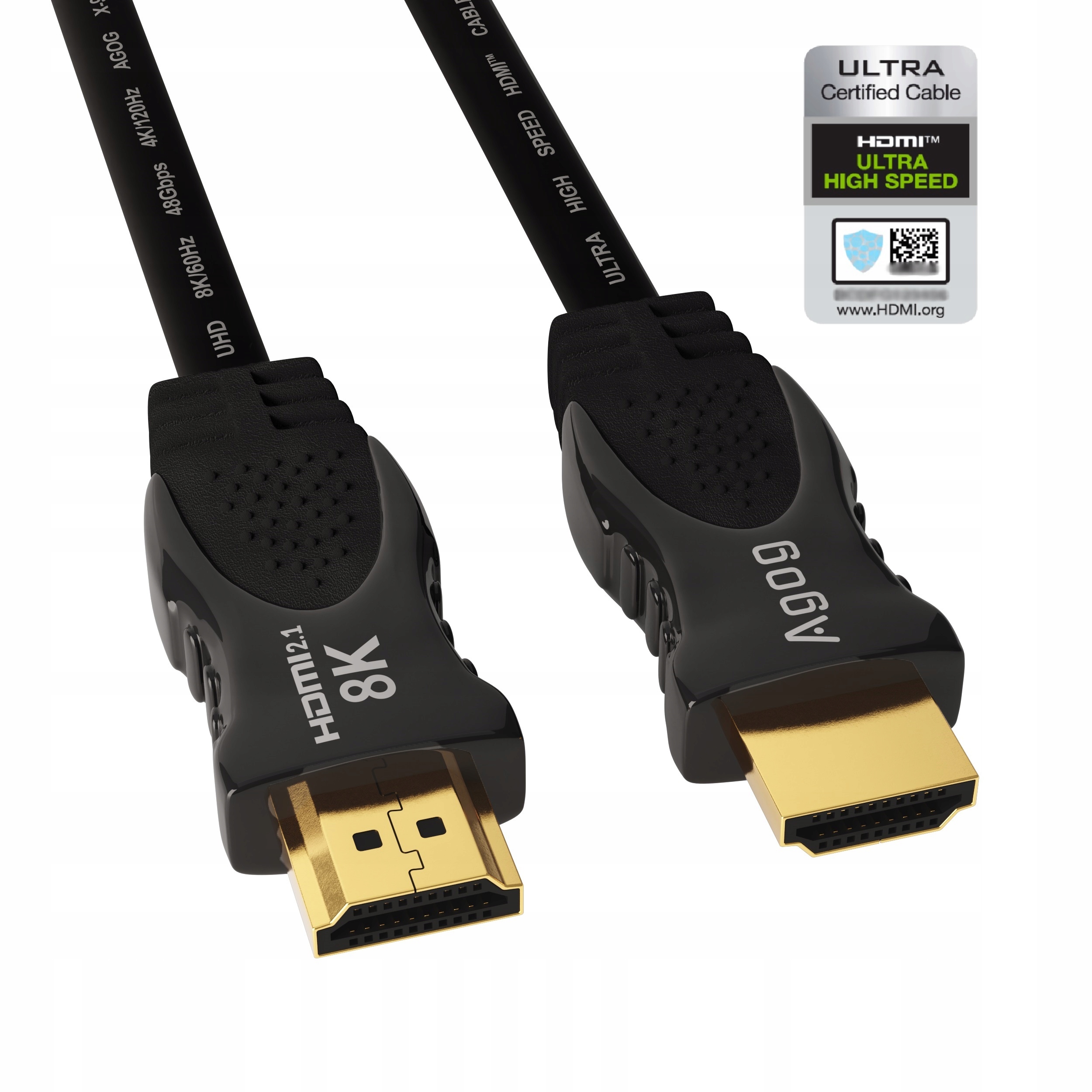 

Kabel Hdmi 2.1 Premium 8k 4k@120Hz Hdr Vrr Agog 2m