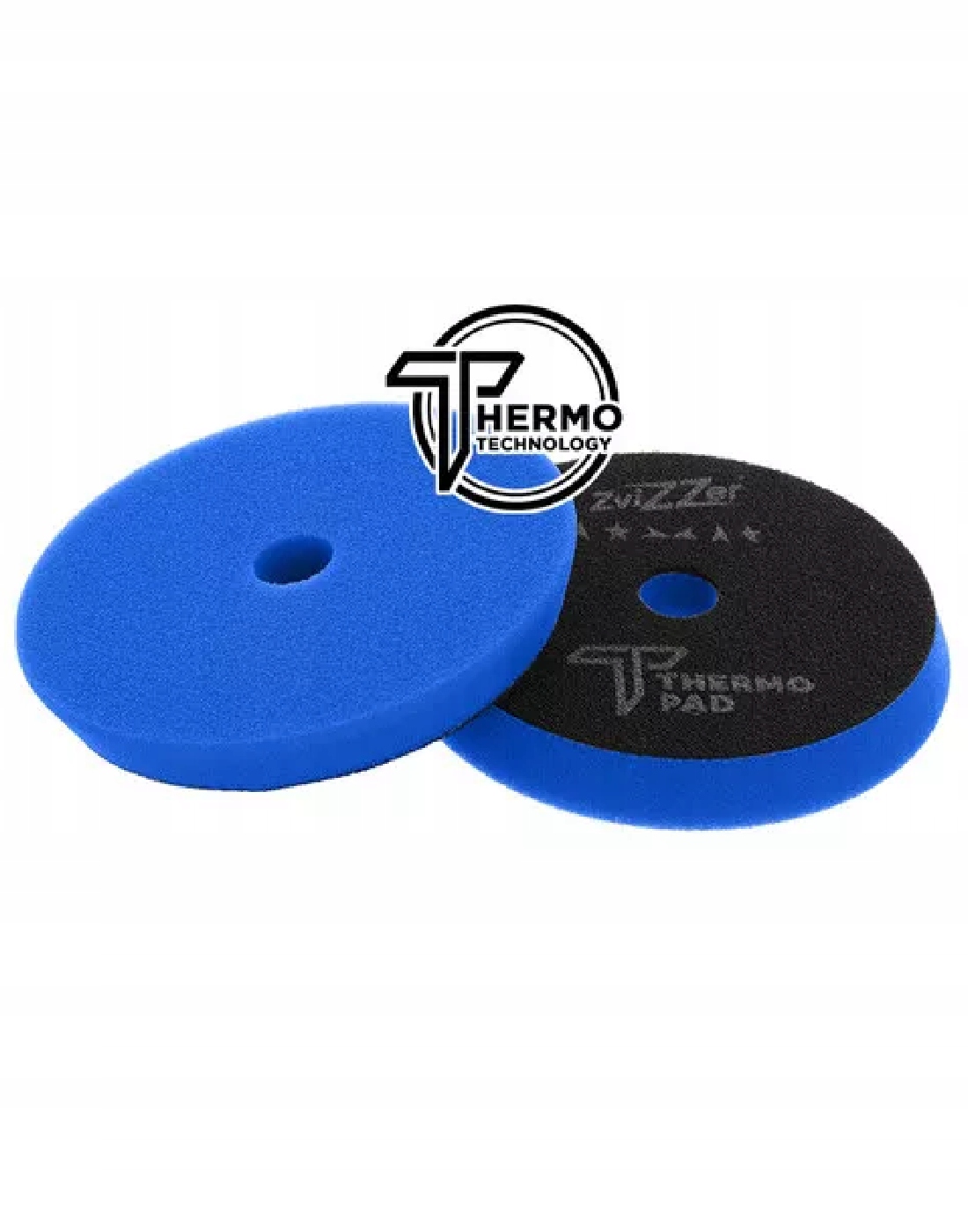 ZviZZer Pro Thermo Pad Blue Medium Cut 140mm Gąbka Polerska Do One Stepa