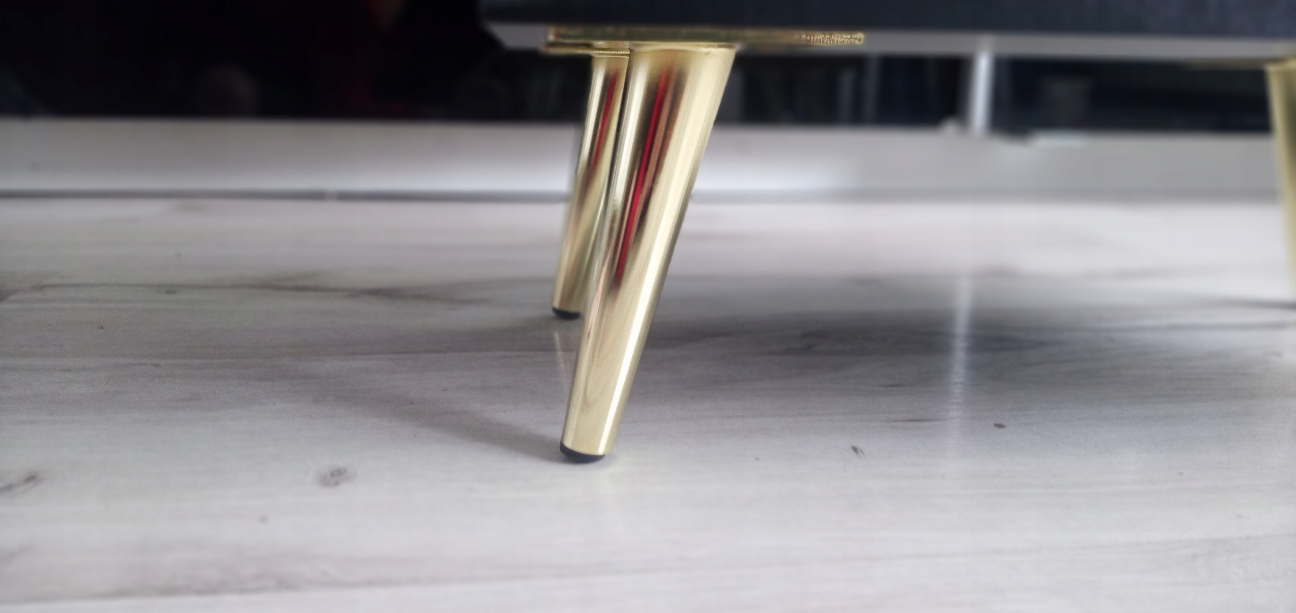 Szafka Nocna Stolik Biała Złota Glamour Szuflada Kod producenta SzafkaGold