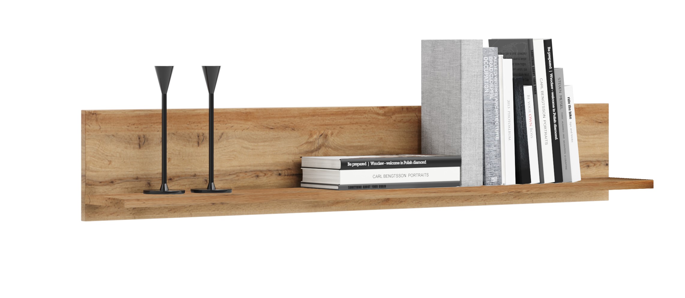 

Półka wisząca Shelf 100 cm ścienna solidna salon