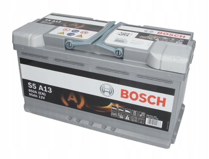 АКУМУЛЯТОР Bosch S5a 95ah50a AGM START СТОП СИГНАЛ ПРАВ.+