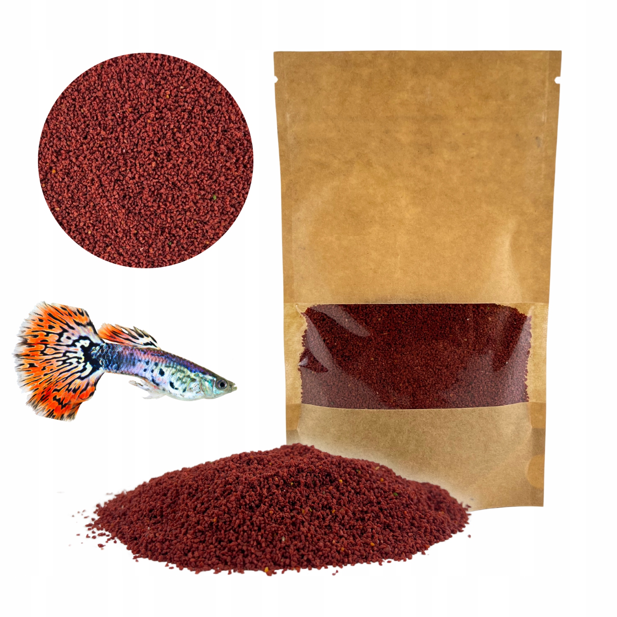 Krmivo Vybarvující Jemný Granulát Pro Potěr Astaxantin 1 Kg