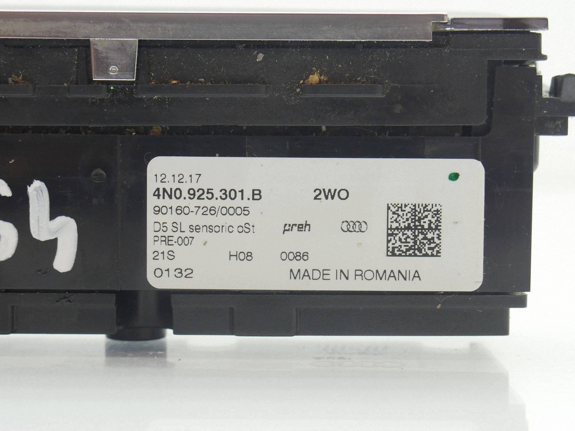 PANEL prekidač DRIVE SELECT svjetla upozorenja 4N0925301B A8 D5 AUDI E-TRON 4KE