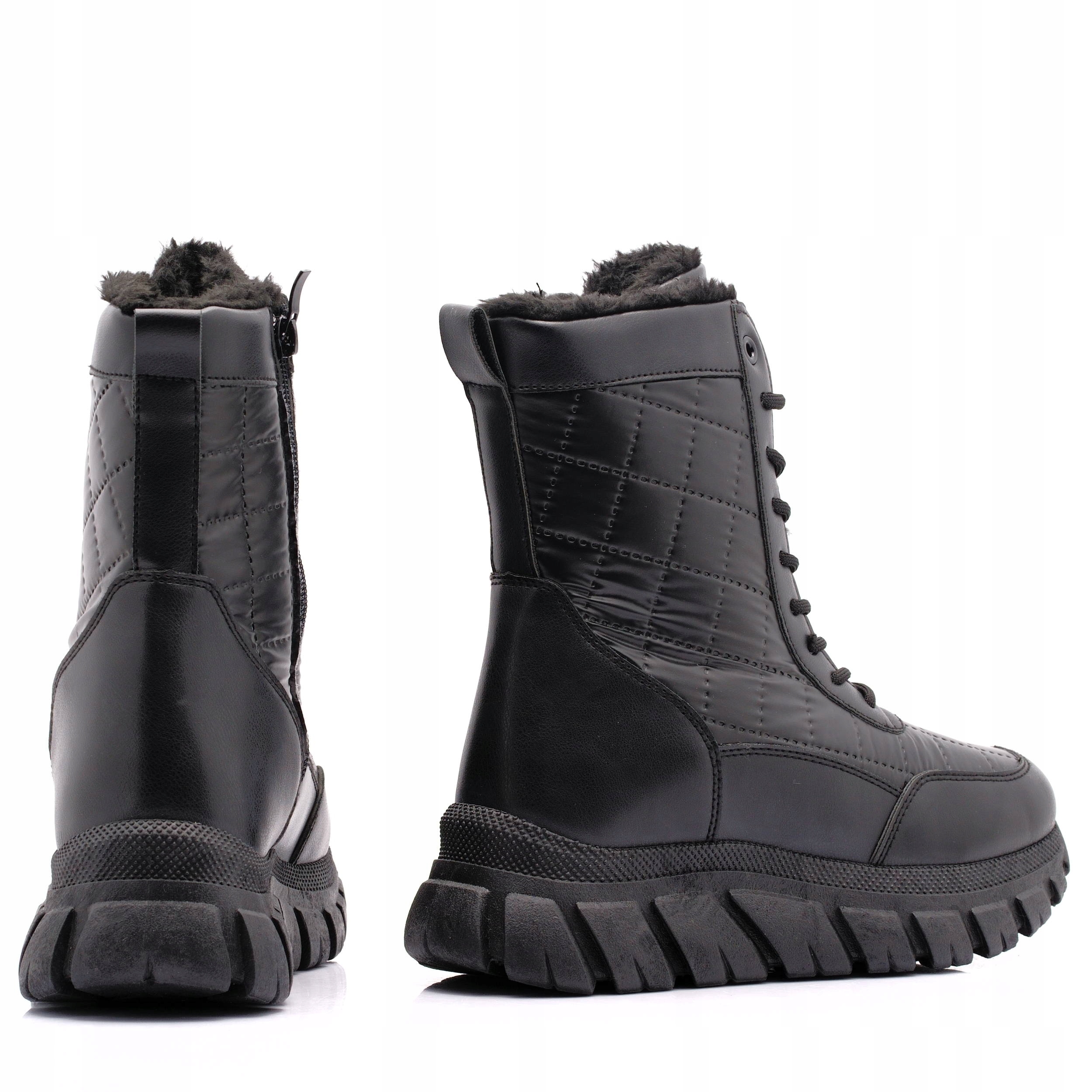 VINCEZA ŚNIEGOWCE DAMSKIE OCIEPLANE BUTY ZIMOWE 39 Płeć kobieta