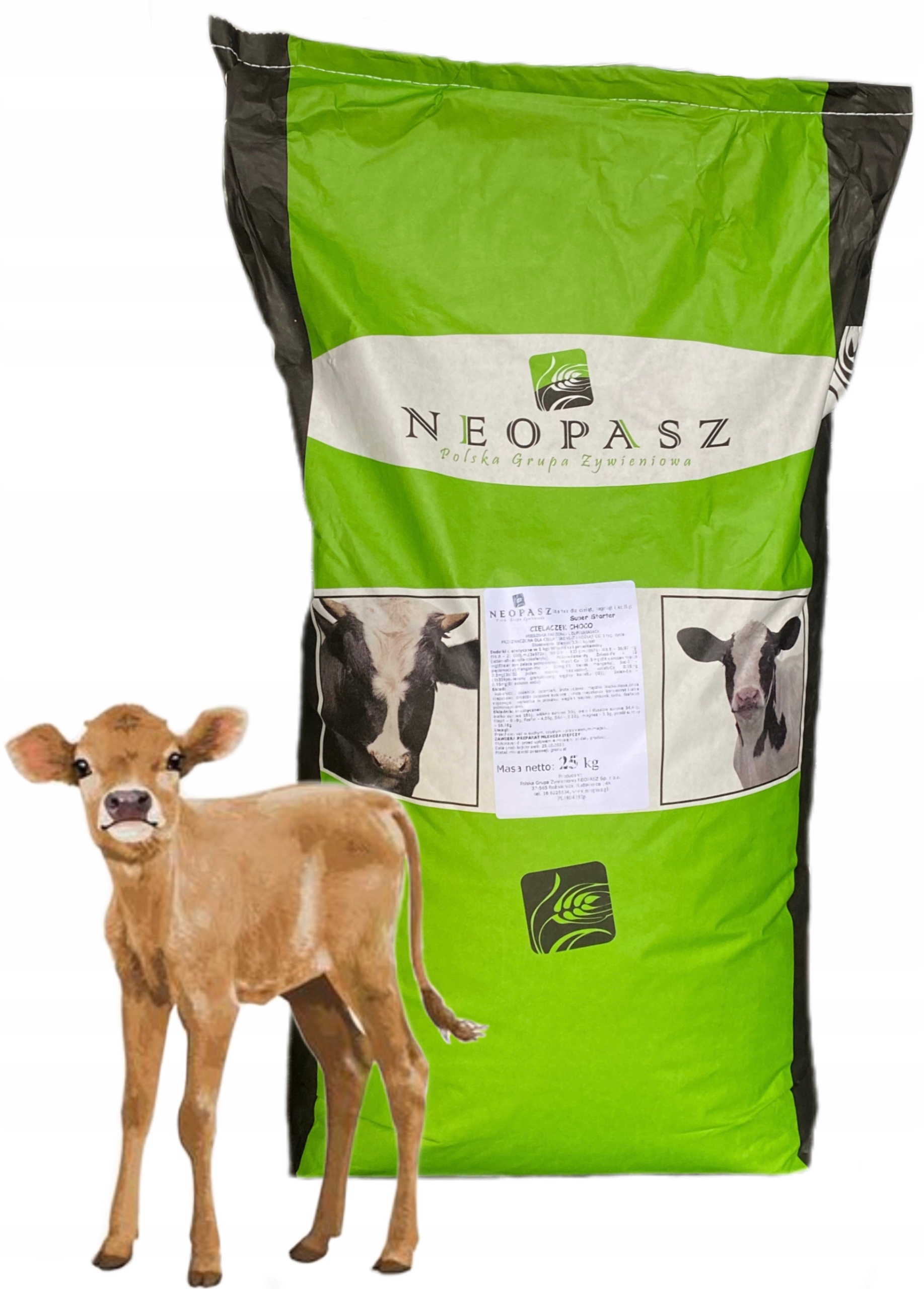 

Neopasz Miesznka Paszowa Pasza Dla Cieląt 25KG