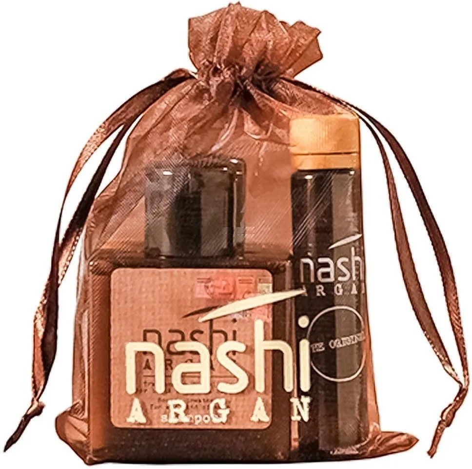 Zestaw kosmetyków Nashi Argan mini do pielęgnacji włosów