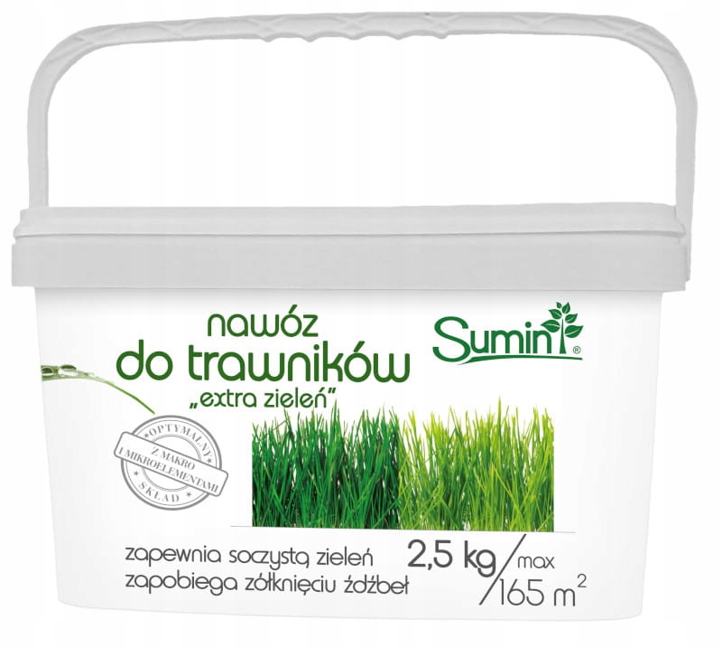 

Nawóz do trawników Extra Zieleń 2,5 kg Sumin