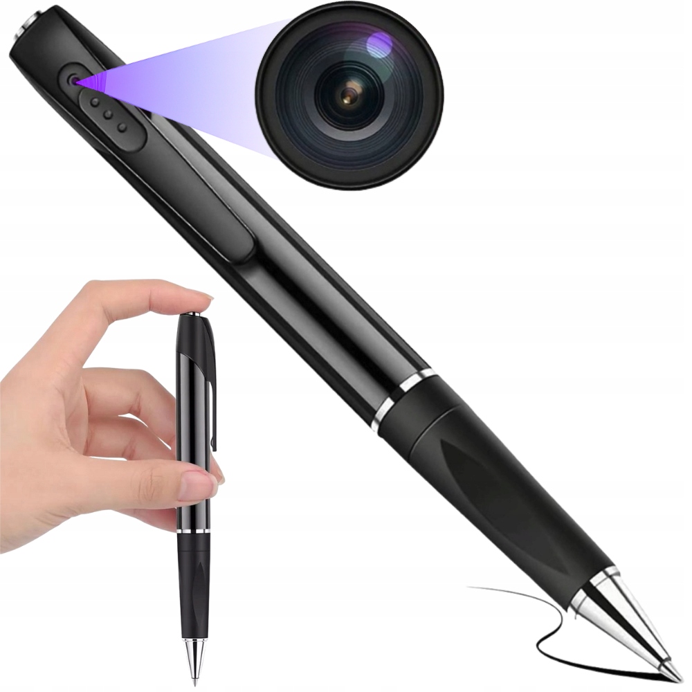 Mini Špionážní Kamera Propiska Skrytý Videorekordér Na Zkoušku