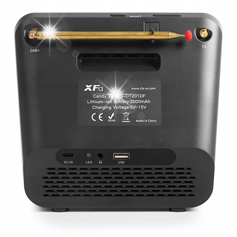 Dotykowy telewizor do auta przenośny 7 cali DVB-T2