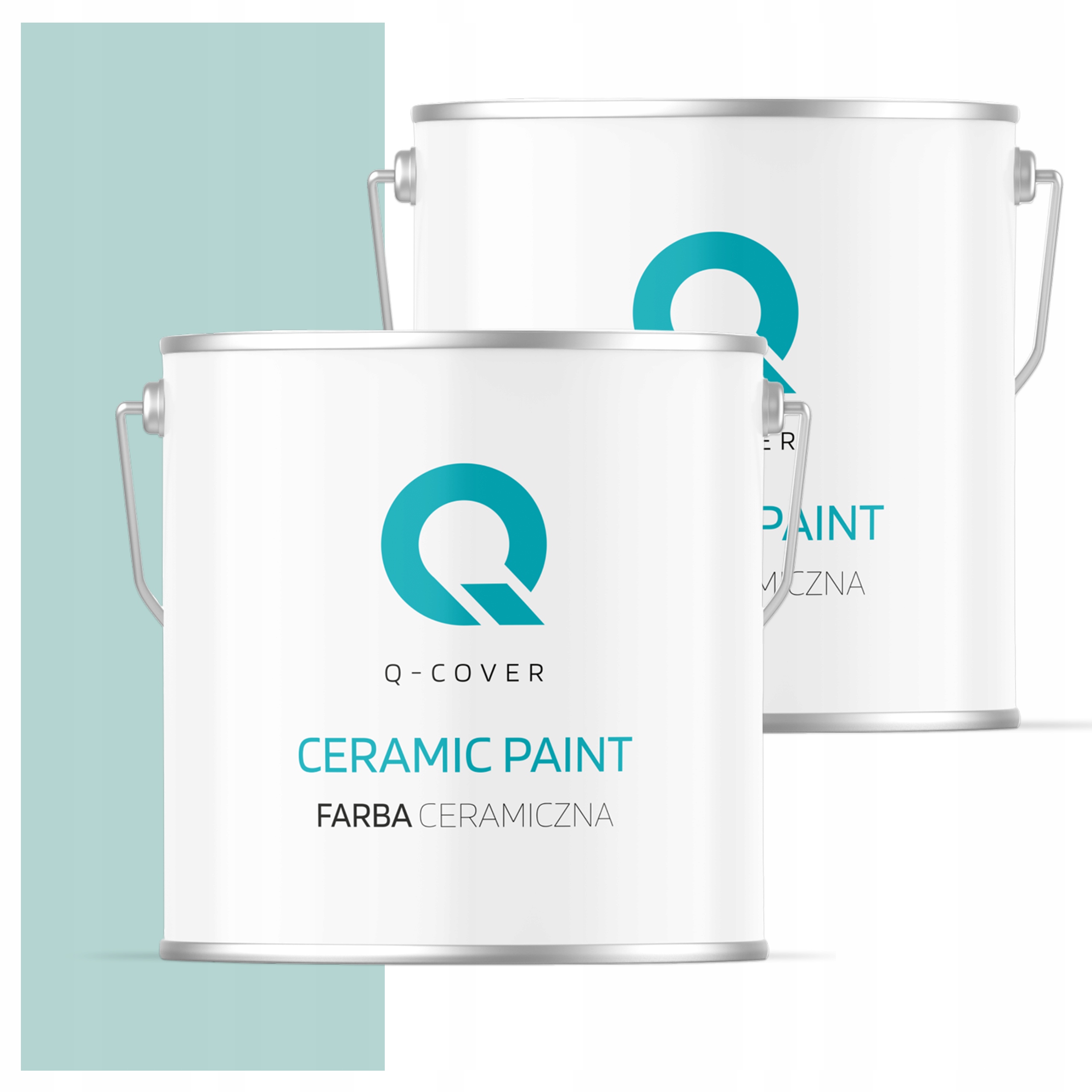 Keramická umývateľná farba do interiéru 5L Hlboká matná mätová svetlá H1561