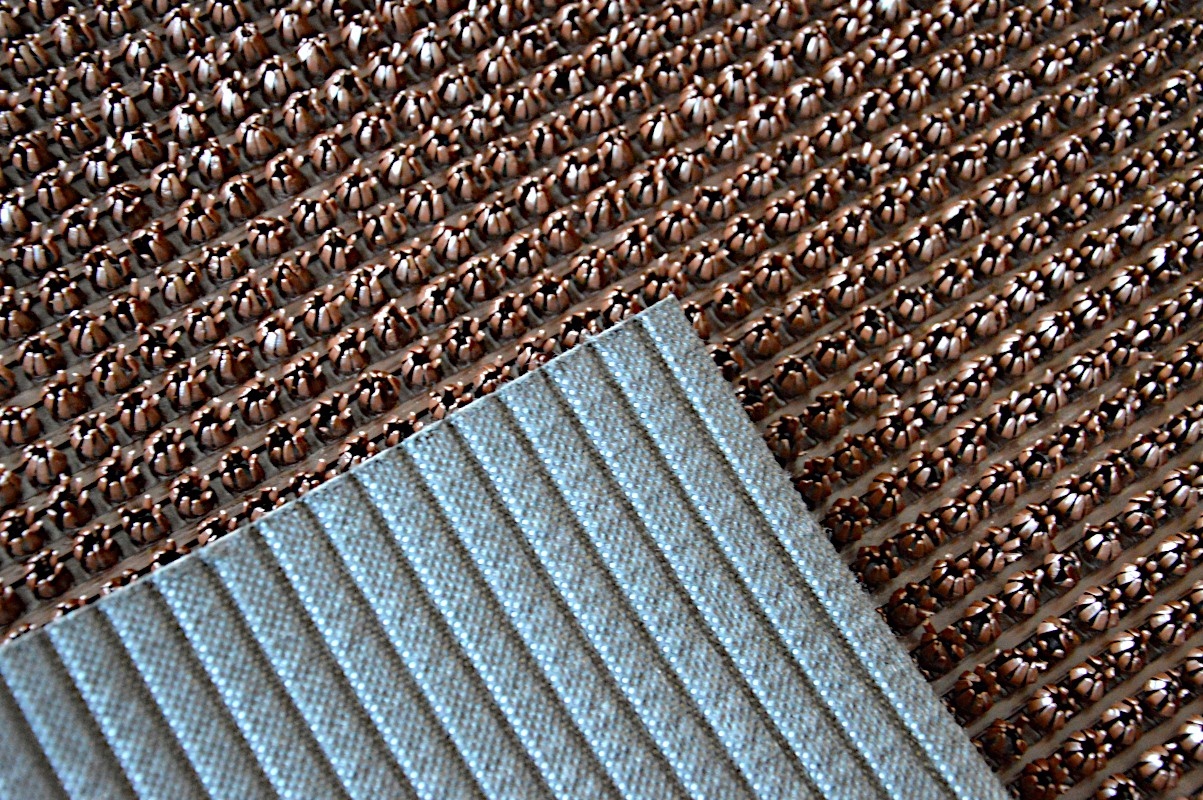 Wycieraczka Wejściowa Igłowa Do Butów 90x100 Brąz Marka inna