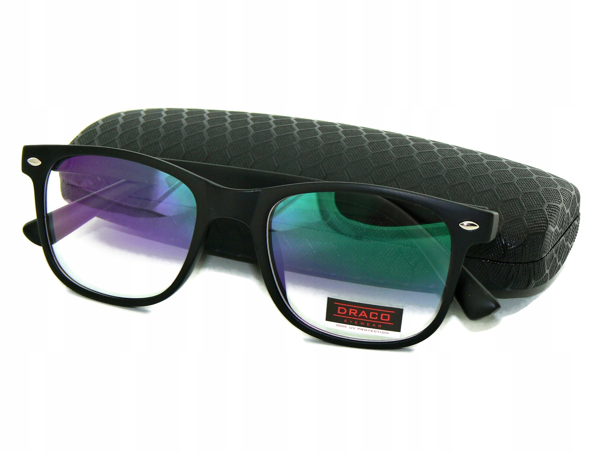 MĘSKIE OKULARY ANTYREFLEKS zerówki DO PRACY PRZY KOMPUTERZE GAMINGOWE Kod producenta DR-2470C2_X1