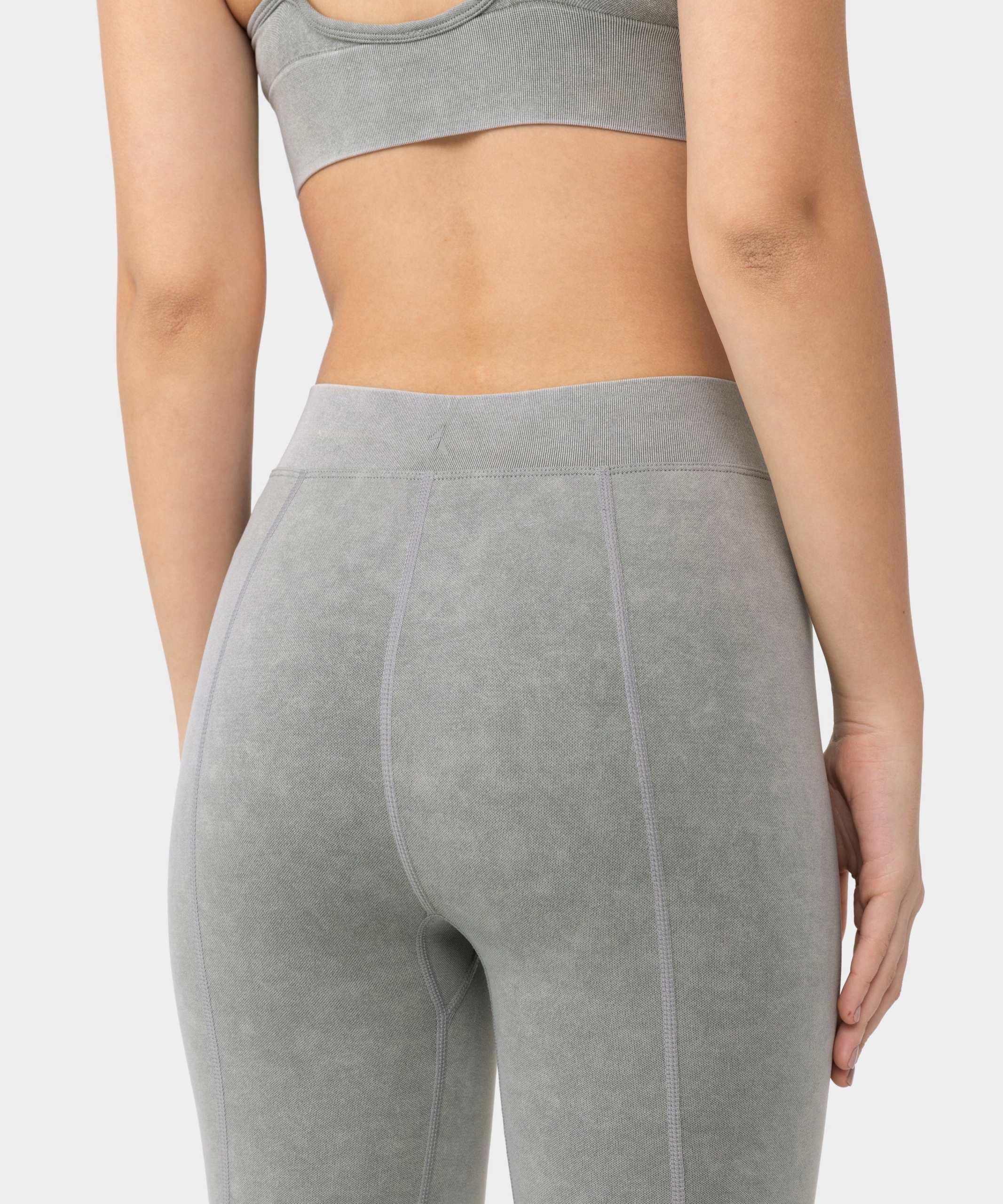 Legginsy Getry Na Pilates Joga Stretching Szare M