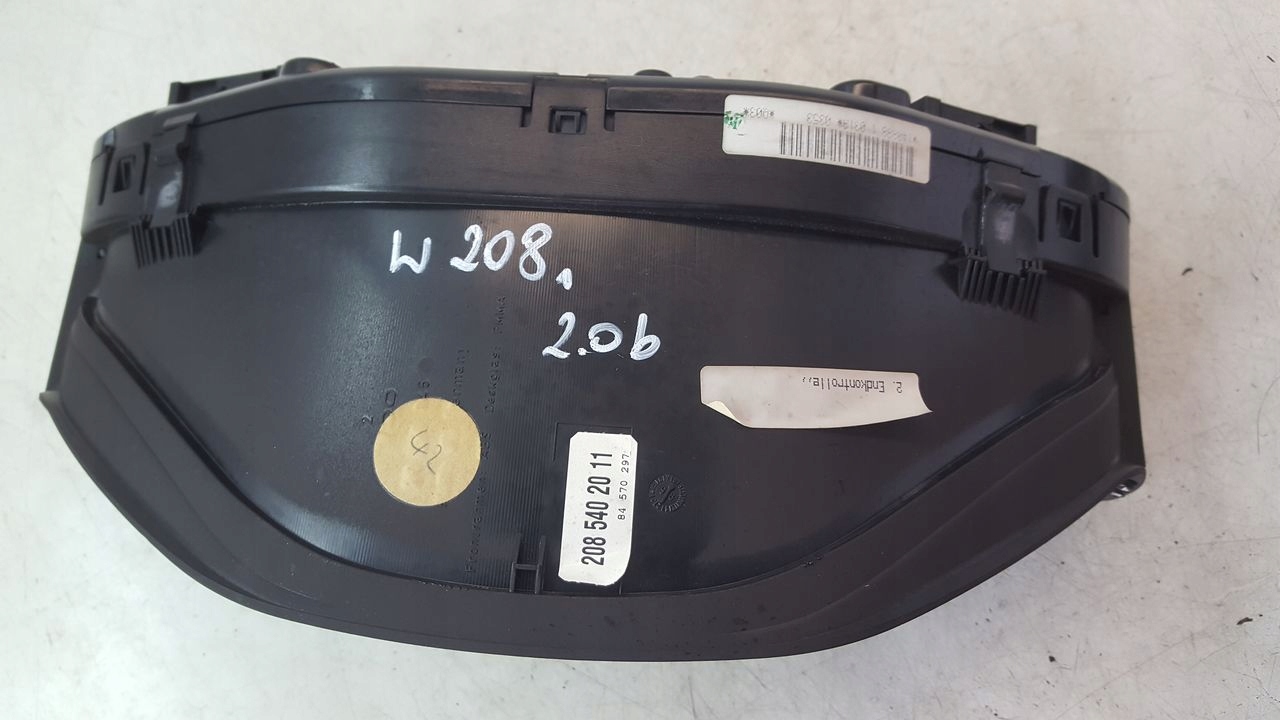 dials Mercedes W208 2,0