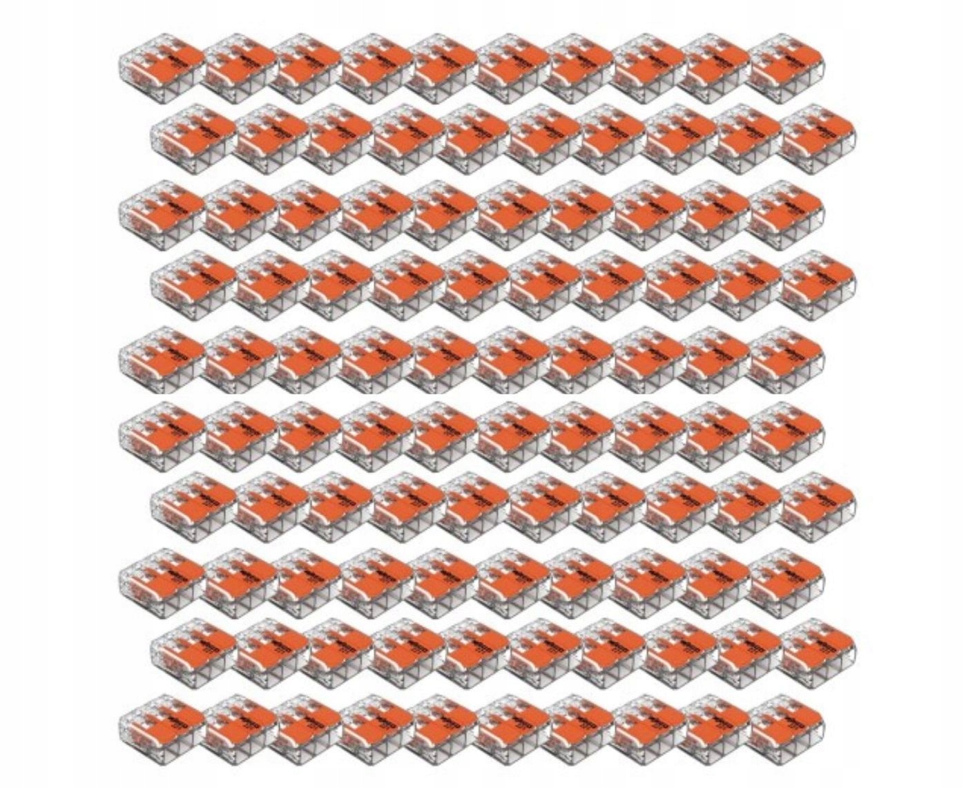100x Wago 221-413 Szybkozłączka 3x0,14-4 Złączka