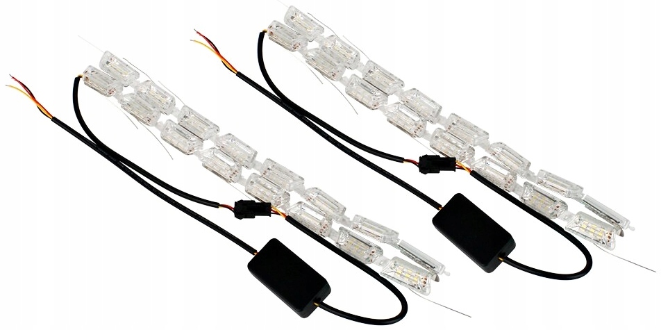 Led Denní Světla Plovoucí Směrová Světla Drl 2 Ks