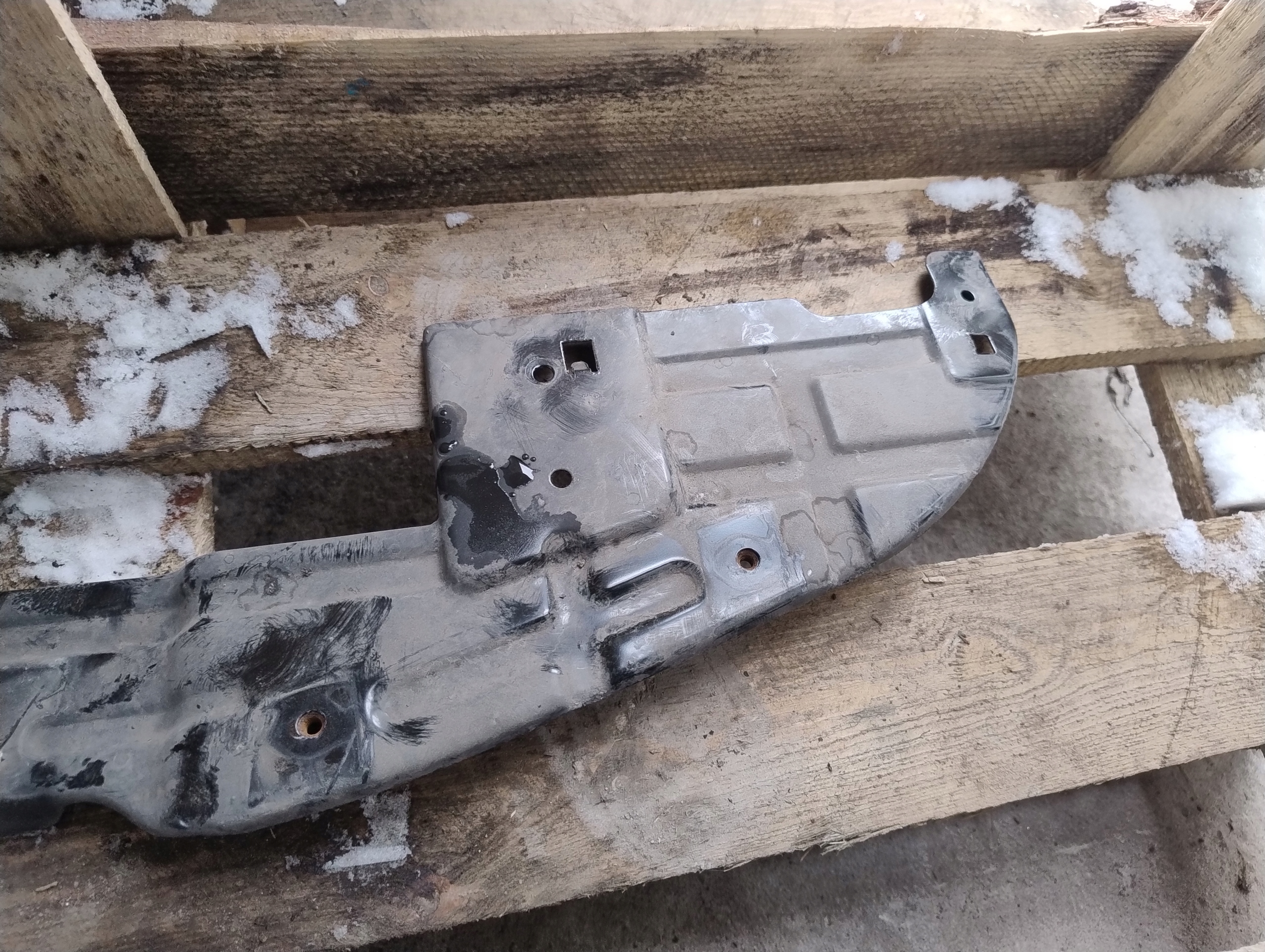 tension belt upper sheet metal pillar front OPEL MOKKA X