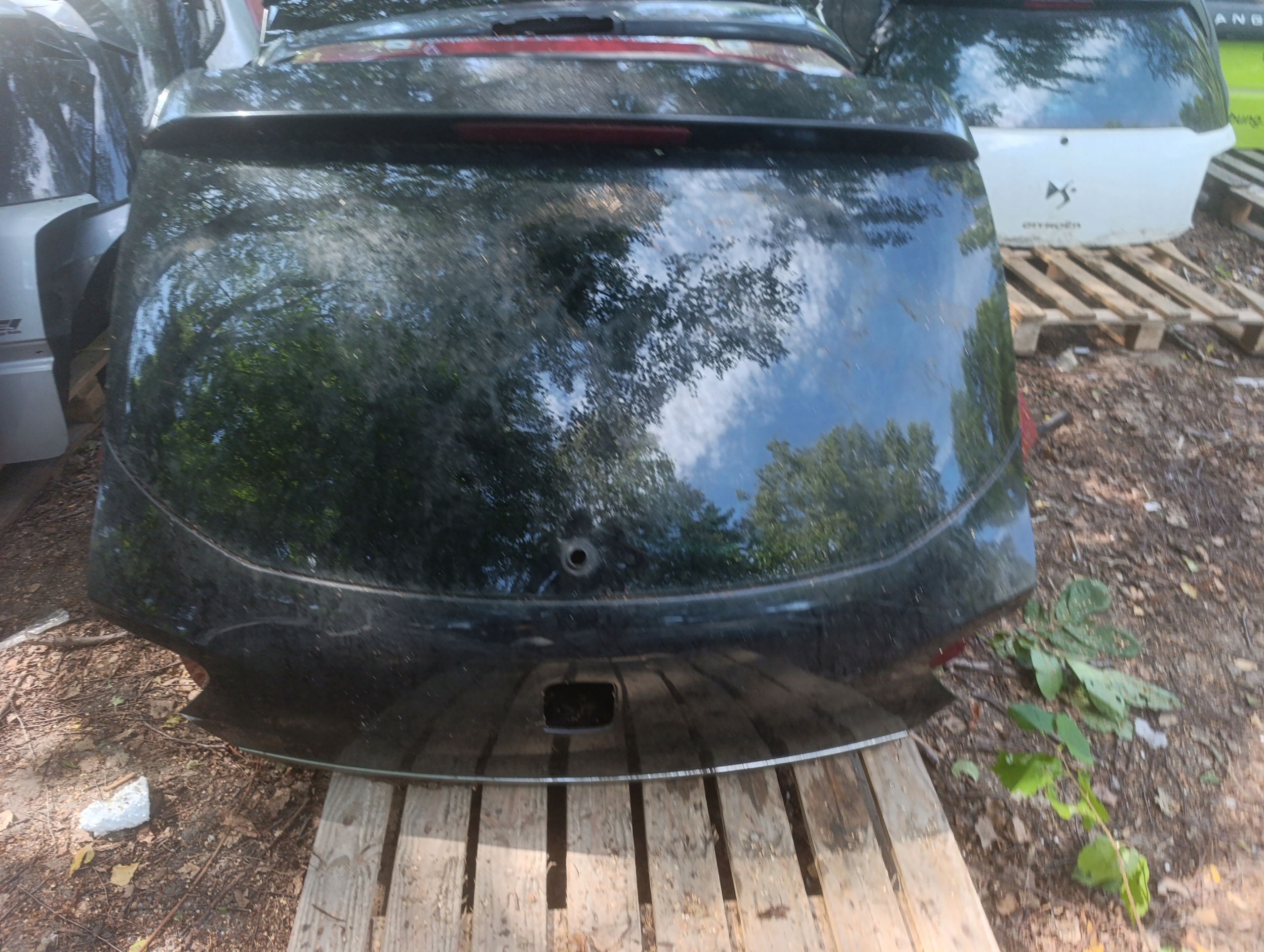 trunk door boot rear part rear seat Ibiza IV 3D black