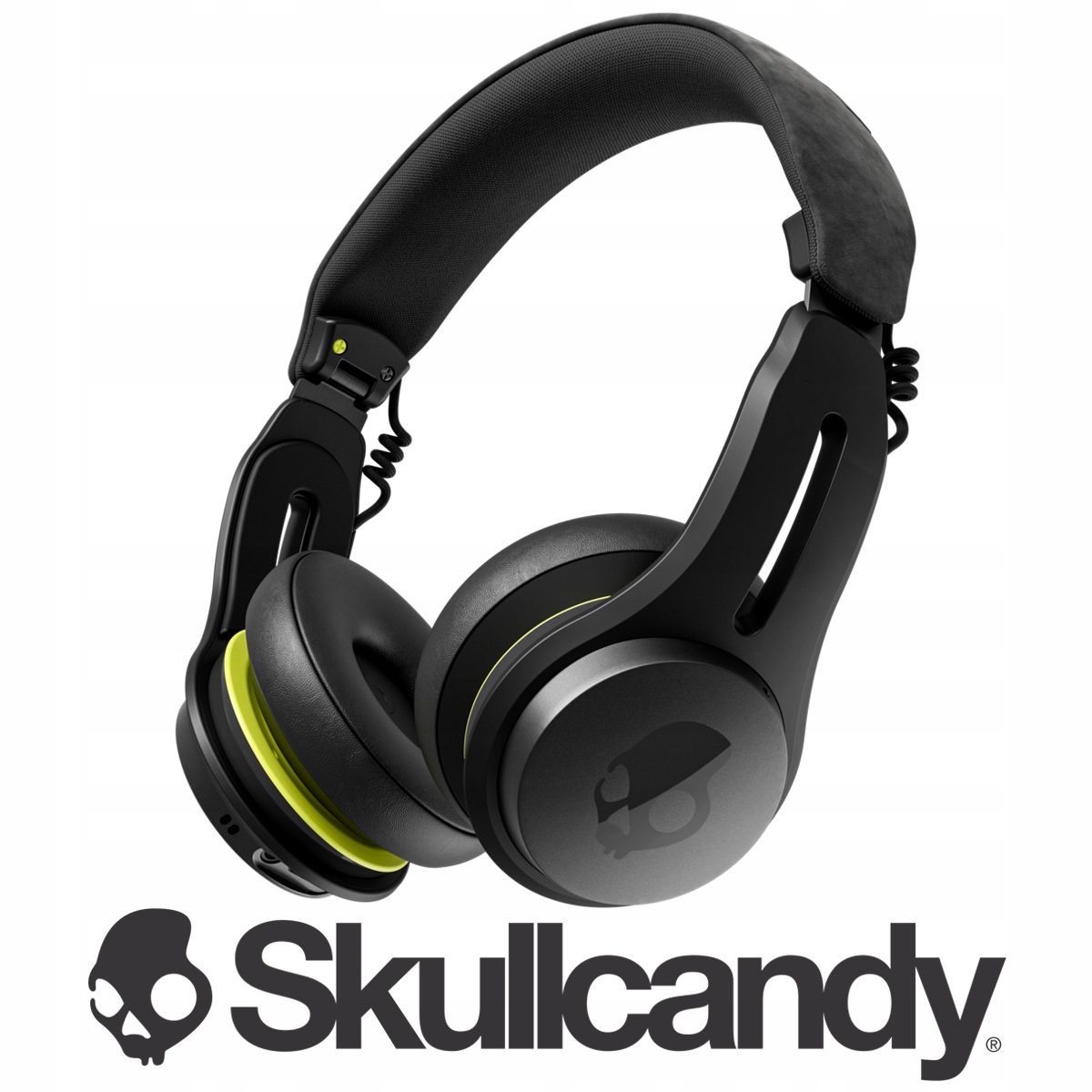 Černá bezdrátová sluchátka přes uši Skullcandy Icon Anc 60H IPX4 Pouzdro