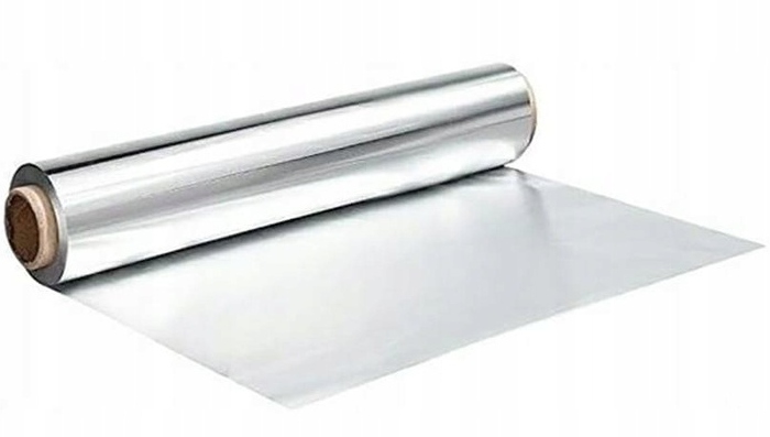 FOLIA ALUMINIOWA SPOŻYWCZA GRUBA DO PAKOWANIA ŻYWNOŚCI GASTRONOMICZNA