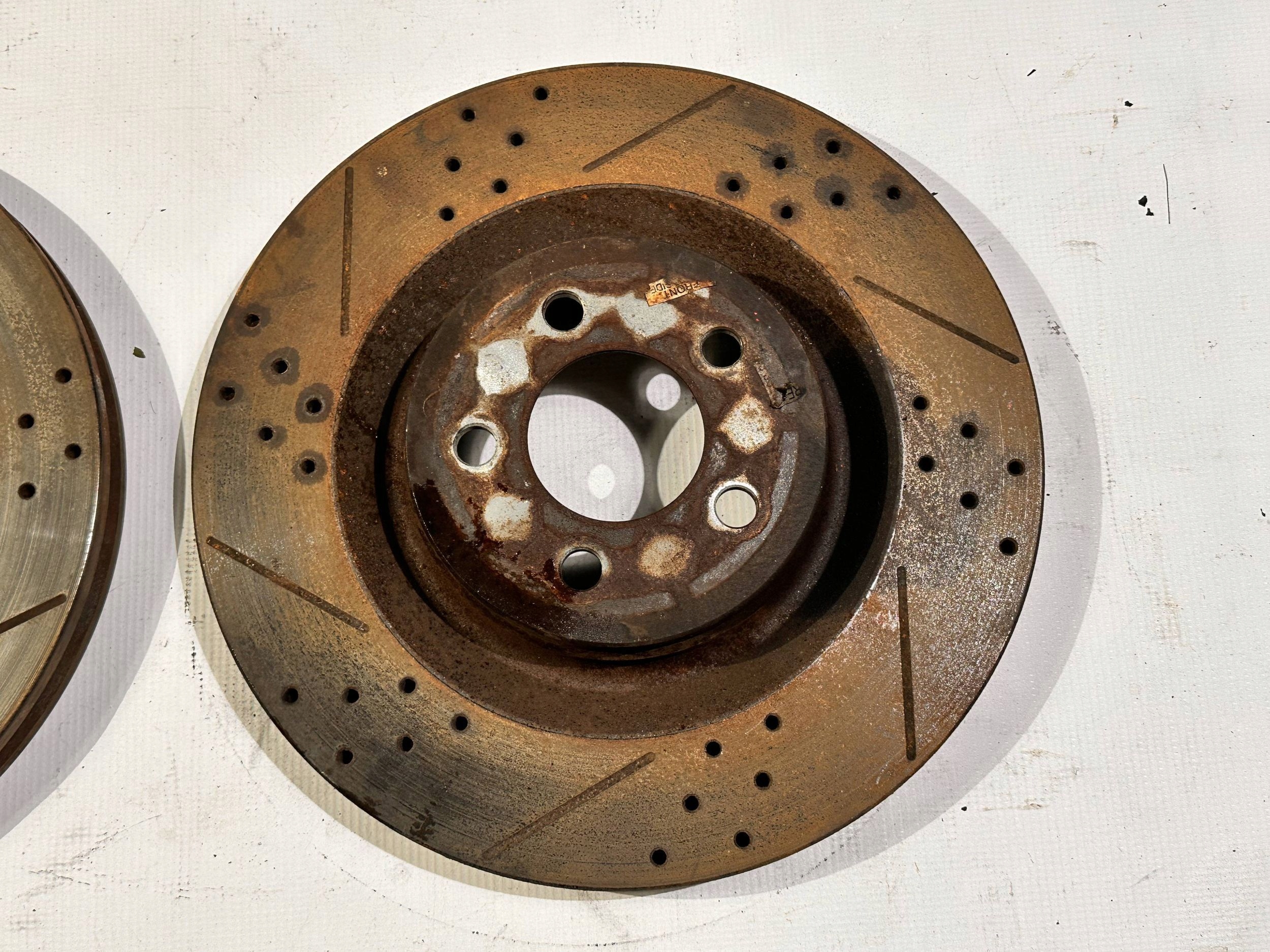 disc discs brake front front 360mm Dodge Charger Challenger 2008+