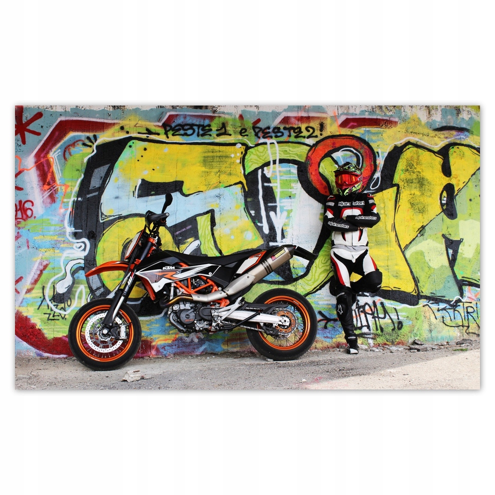 

Fototapety flizelina 416x254 Motocykl Graffiti