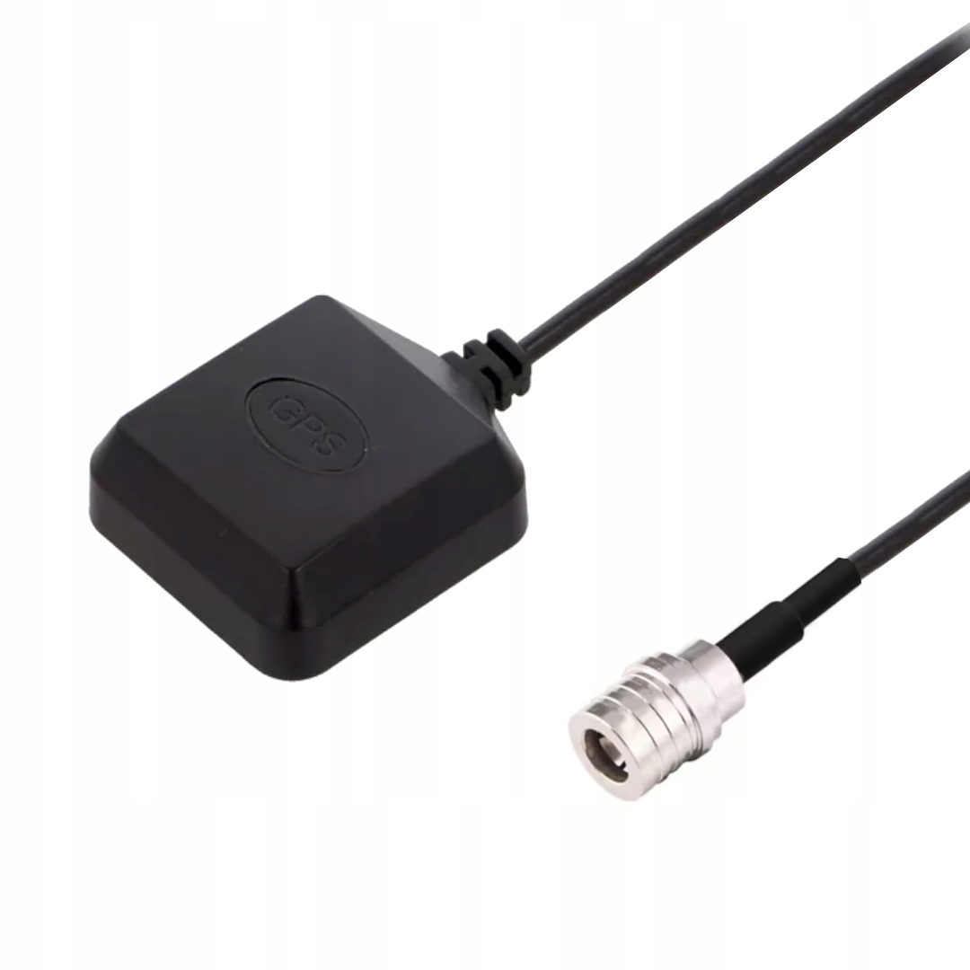 Antena GPS Pasmo L1 Z MAGNESEM 3m złącze QMA proste