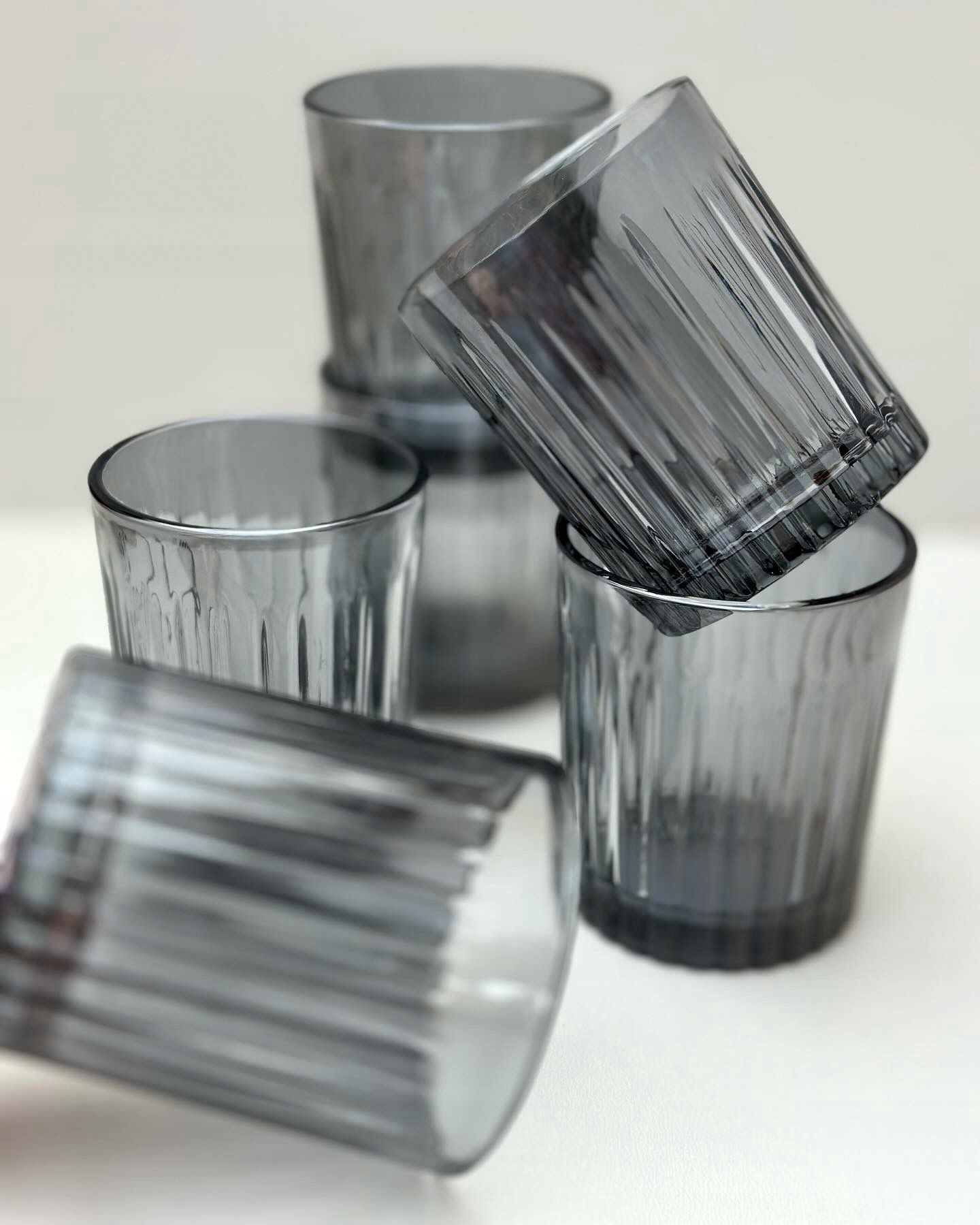 SZKLANKI DO NAPOJÓW DRINKÓW zestaw 6szt 230ml KOMPLET 6x do wody NA PREZENT Rodzaj szklanki do napojów