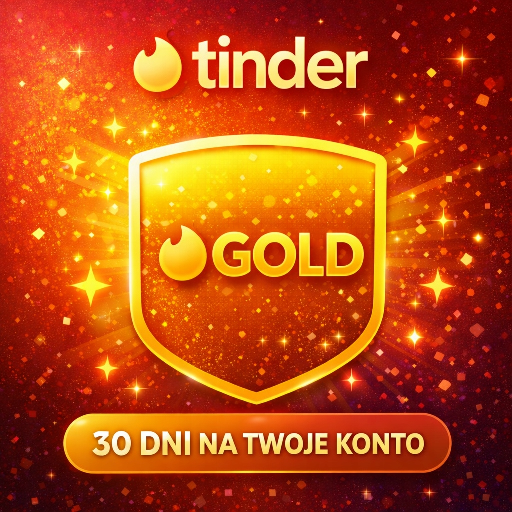 TINDER GOLD | 1 MIESIĄC | 30 DNI | VPN | KOD