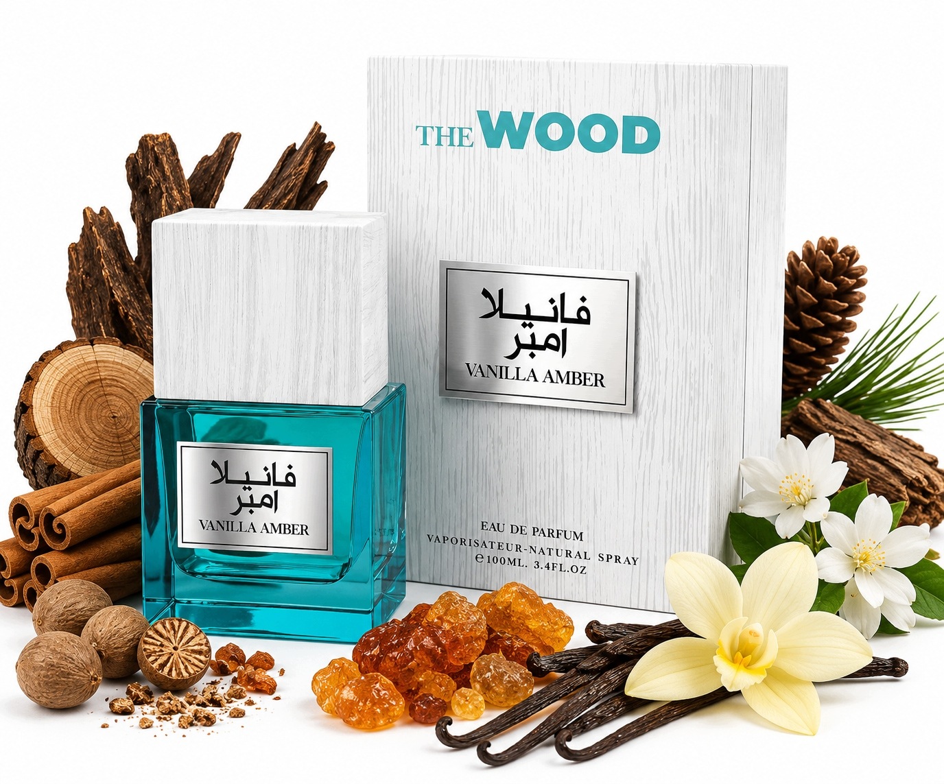 Oryginalne Perfumy Arabskie Emper The Wood Vanill Amber Edp+gratis