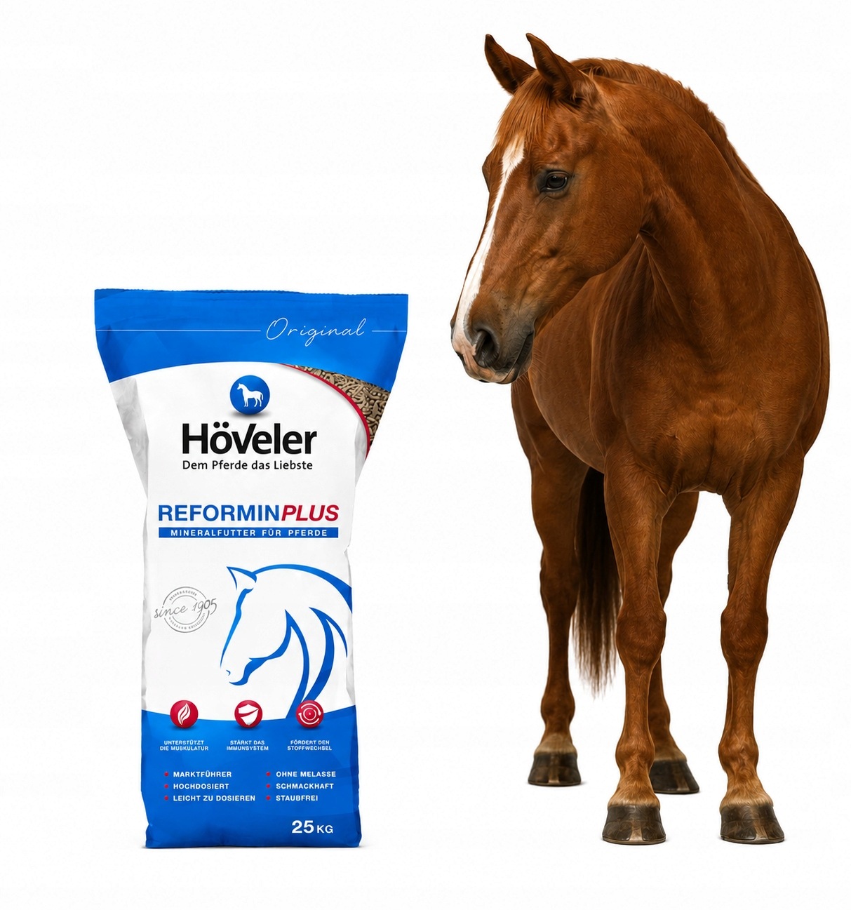 Hoveler Original Reformin Plus 25kg witaminy dla koni