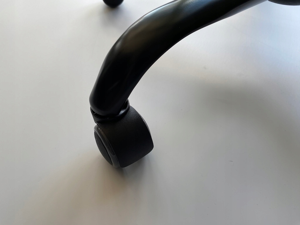 CZARNA elegancka PODSTAWA FOTELA obrotowego gamingowego biurowego fi 64 Średnica siłownika 50 mm