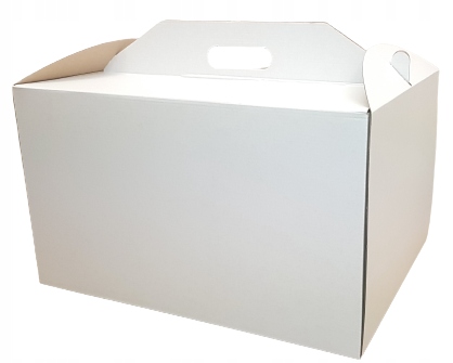 

Opakowanie Karton na Tort 42x32x25cm Białe Pudełko