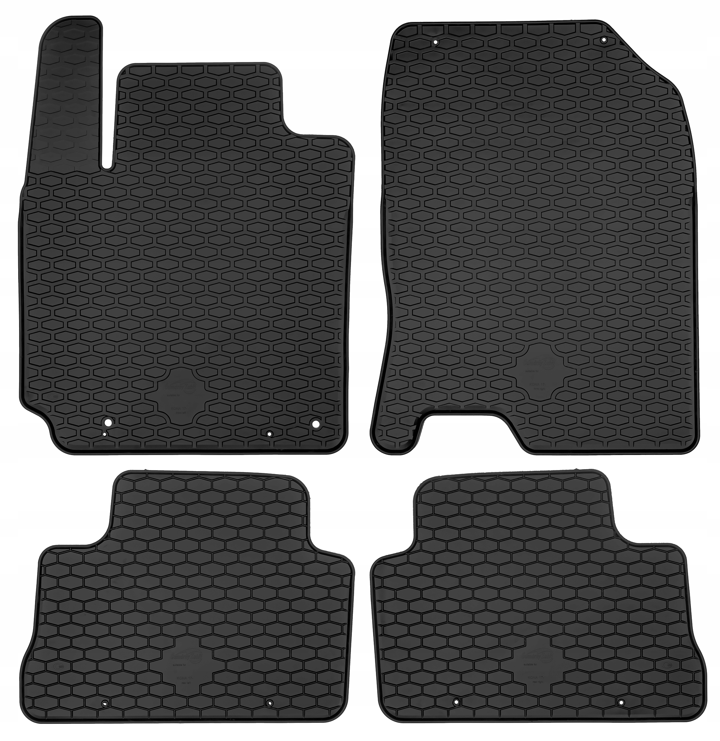 Dywaniki gumowe do Hyundai Kona Crossover rok 2018