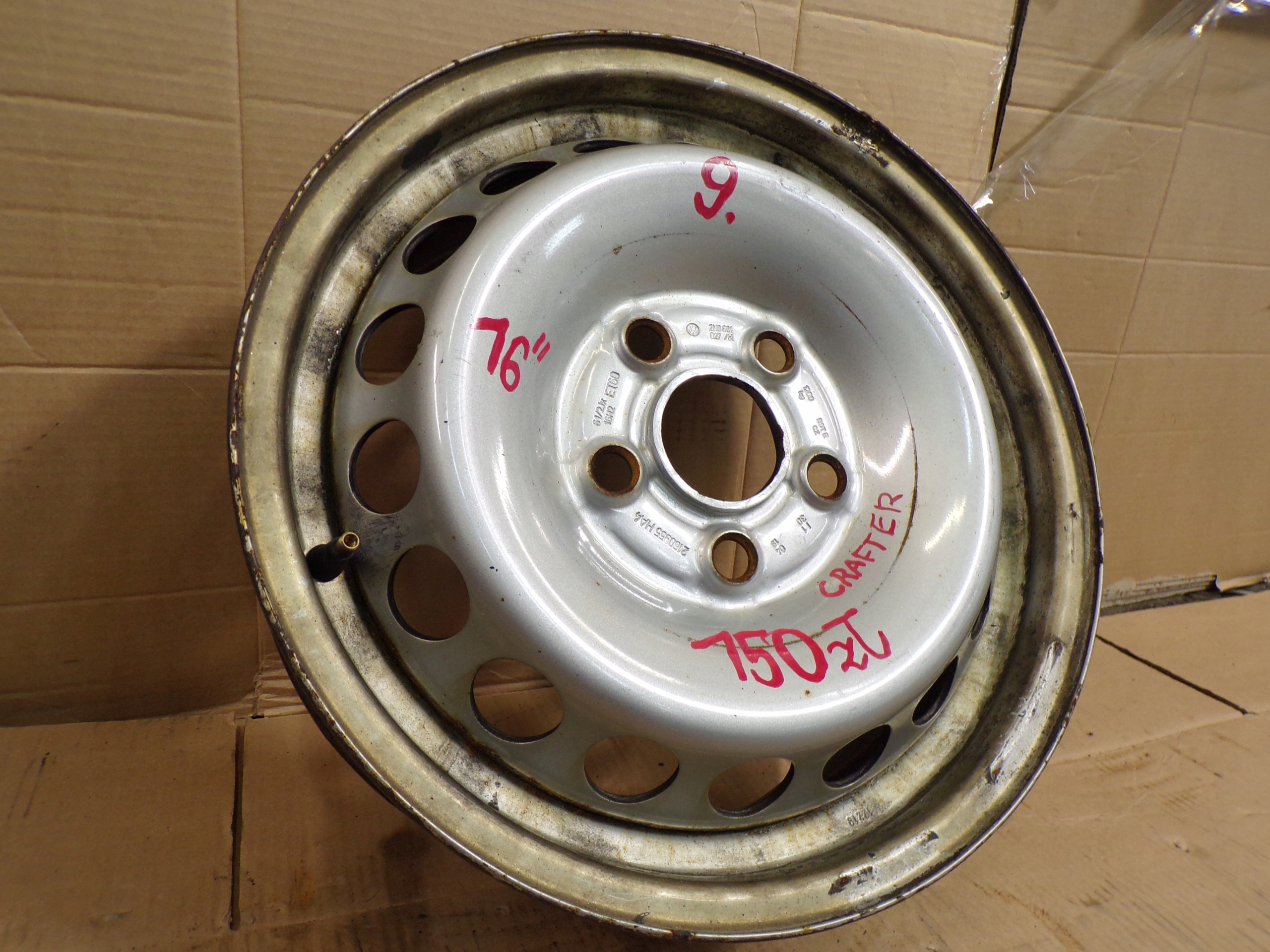 VW CRAFTER MAN 16- original disk 16 " 2N0601027H