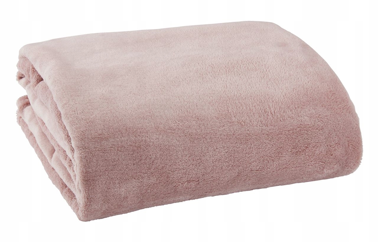 

Koc Różowy Narzuta Bellis Polar 140x200