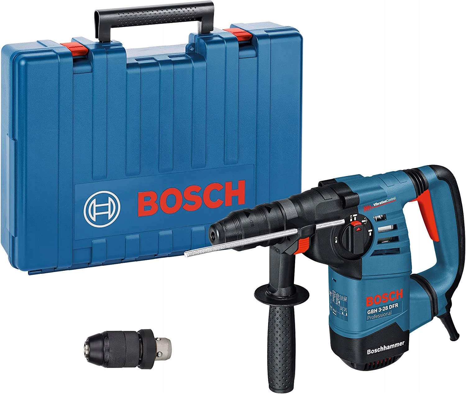 Bosch Professional Gbh 3-28 Dfr Młot udarowo-obrotowy 800W SDS-plus