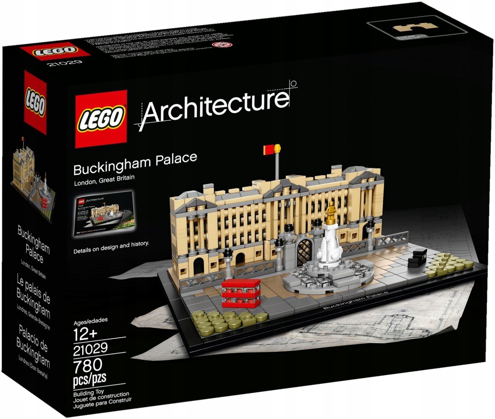 Lego Architecture 21029 Buckinghamský palác Nové