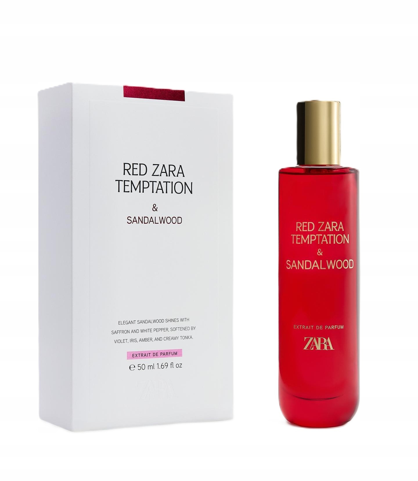 Zara Ekstrakt Perfum Red Temptation & Sandalwood 50 ml