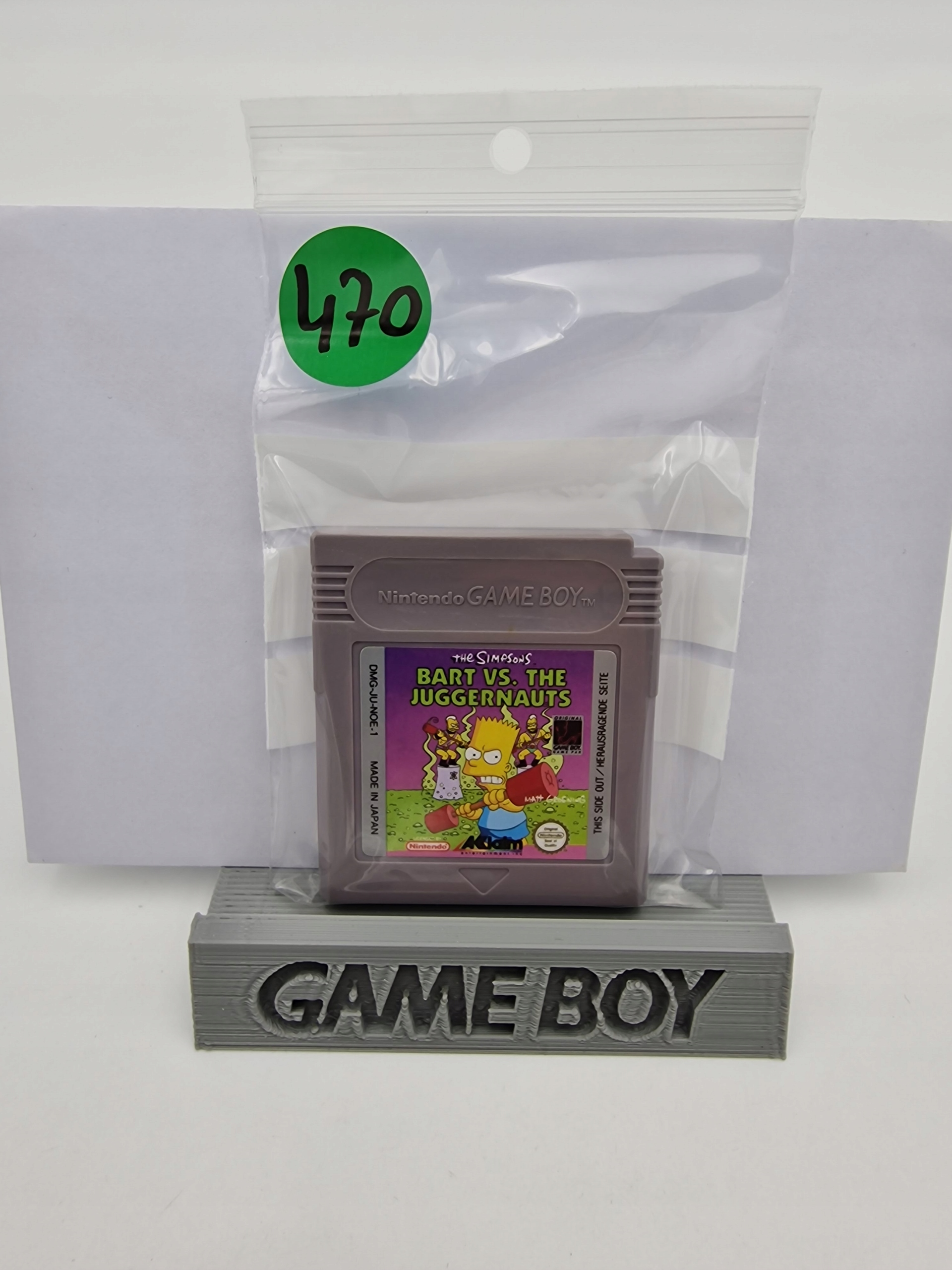 GAME BOY THE SIMPSONS BART VS THE JUGGERNAUTS Tematyka gry akcji