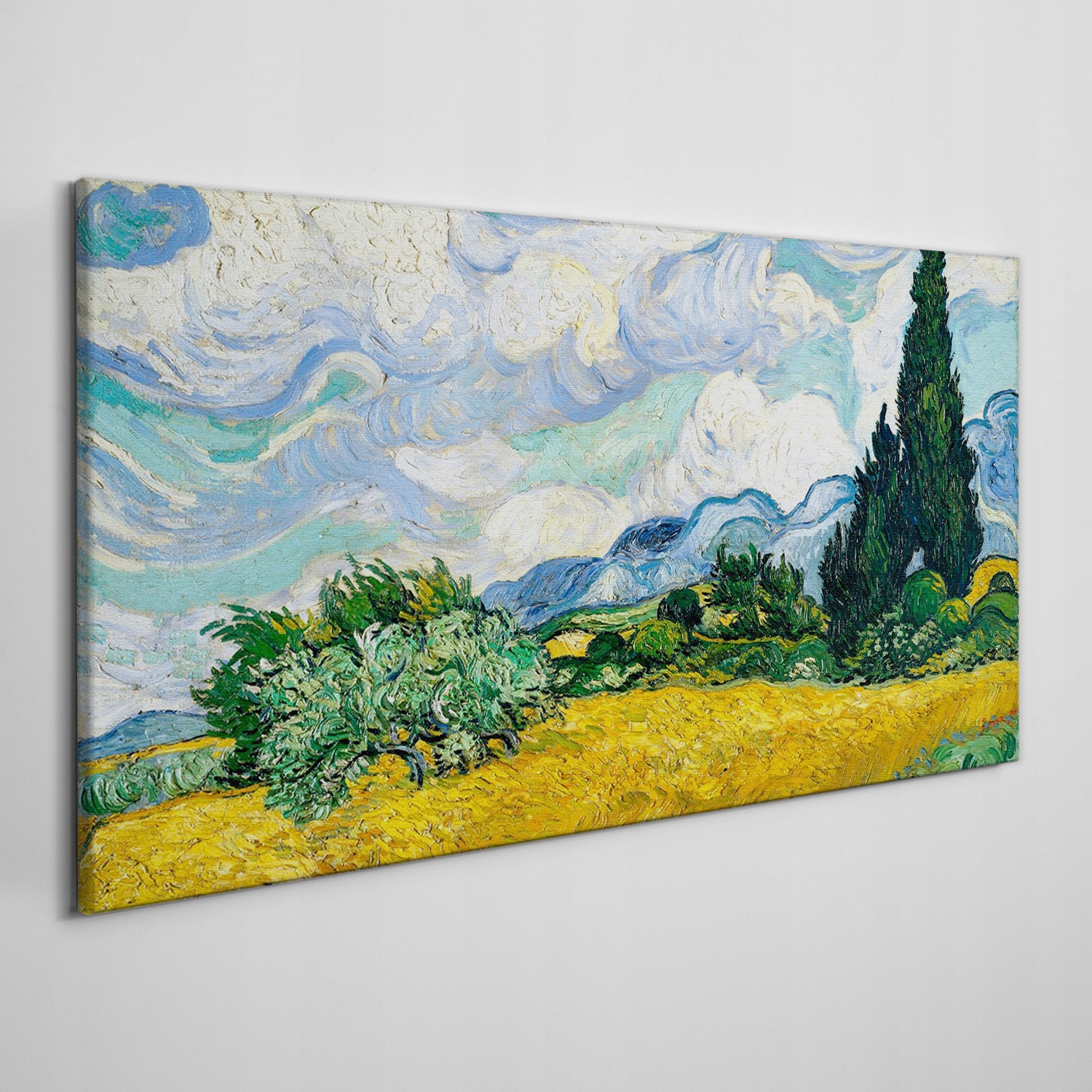 

Obraz na płótnie Pole pszenicy Van Gogh 140x70 cm