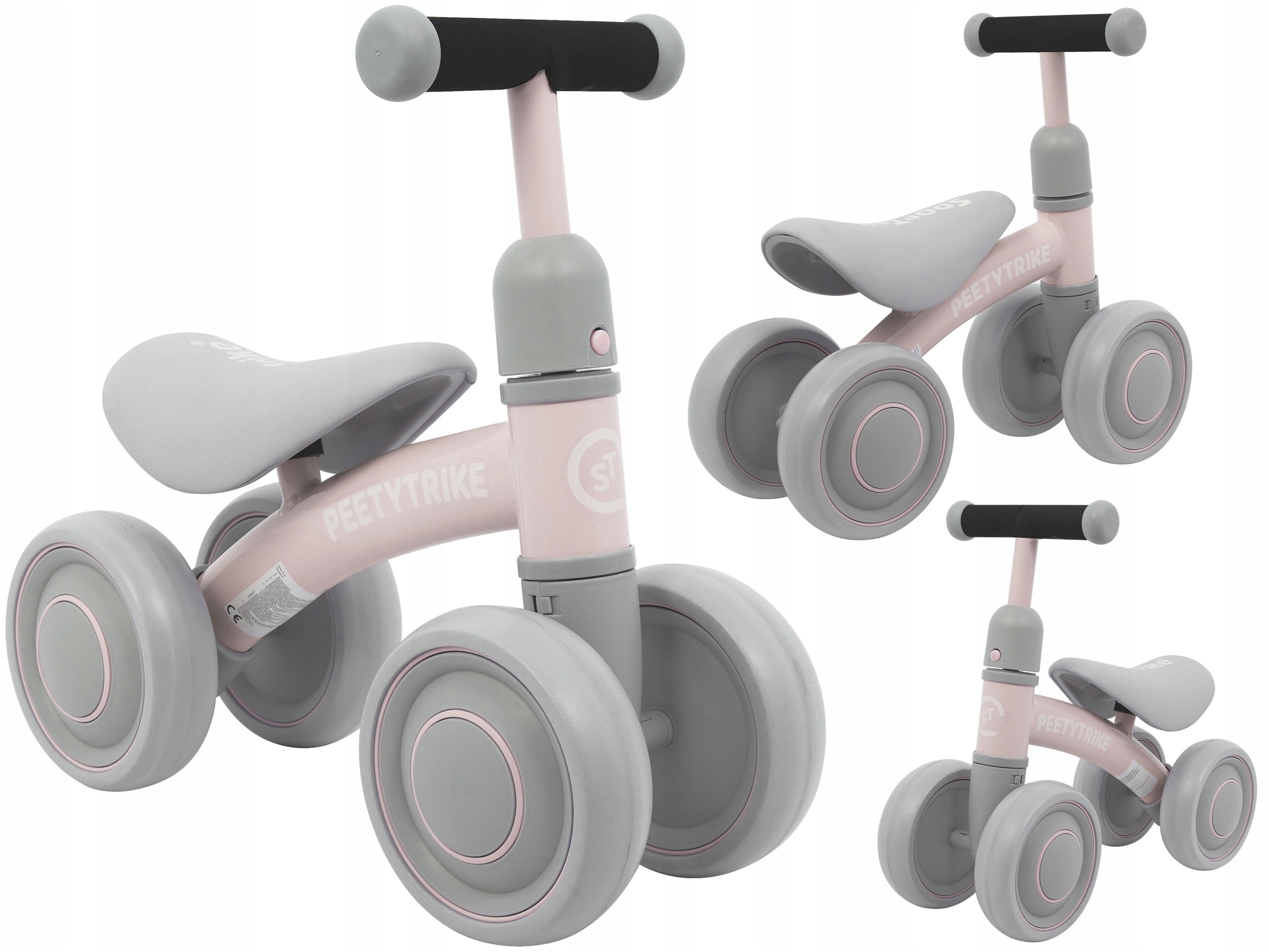 rowerek biegowy dla dziewczynki Peetytrike rower dziecięcy bez pedałów