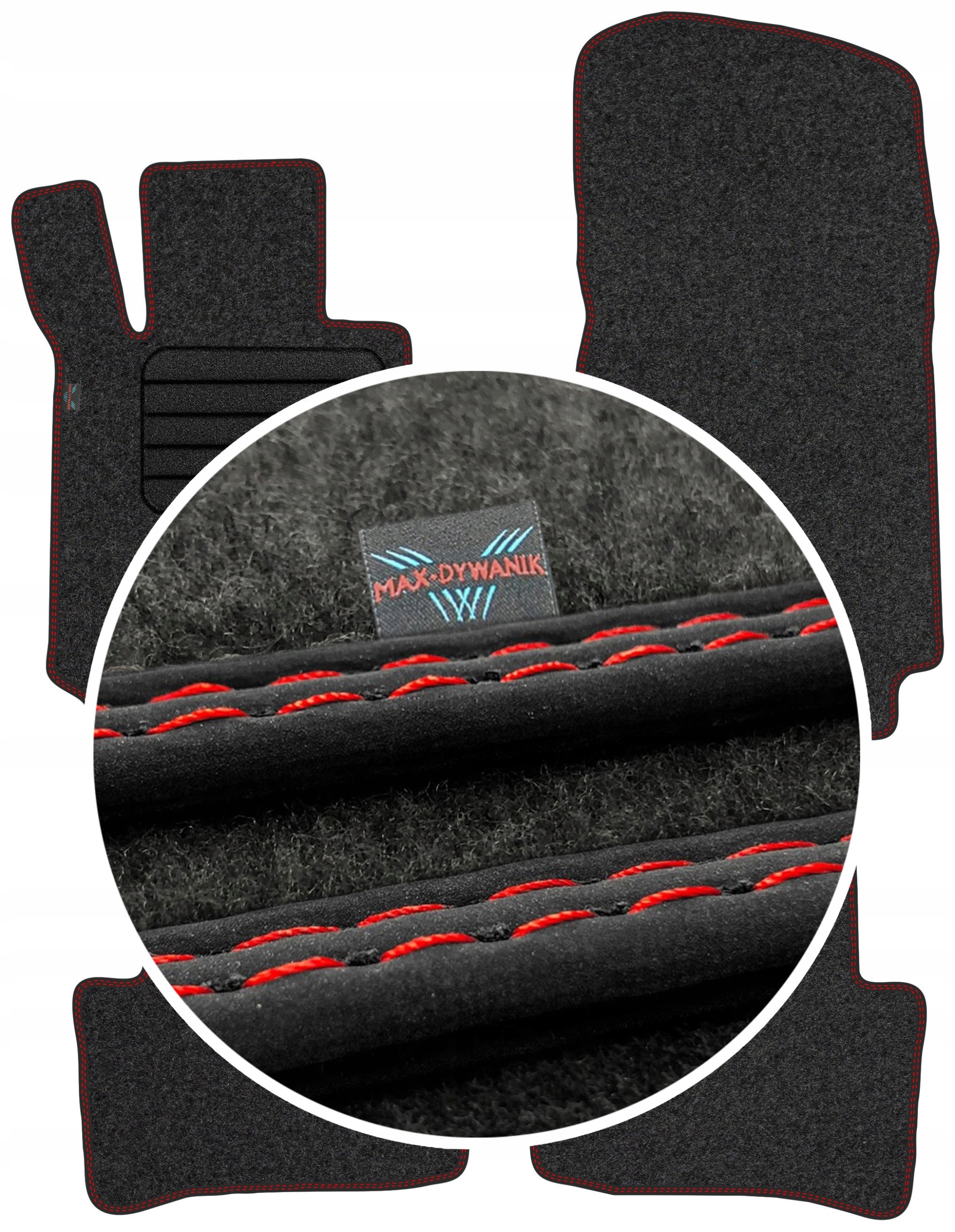 

Mercedes C-Klasa W204 07-14 Wycieraczki welurowe