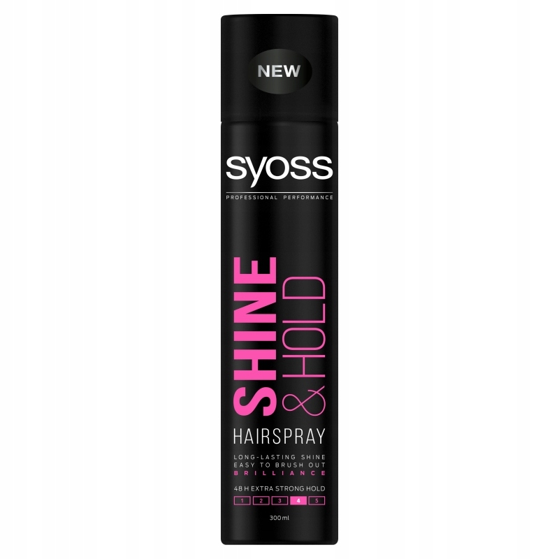 

Syoss Lakier 300ml Shine Hold Różowy