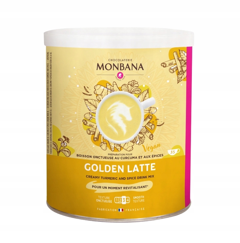 Monbana Golden Latte 350g nápoj v prášku formě