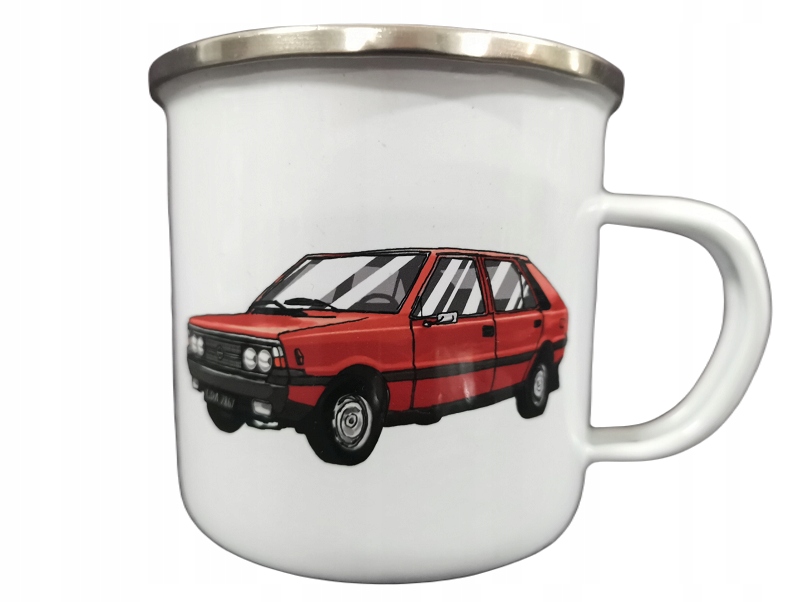 

Polonez Mr kubek emaliowany Prl
