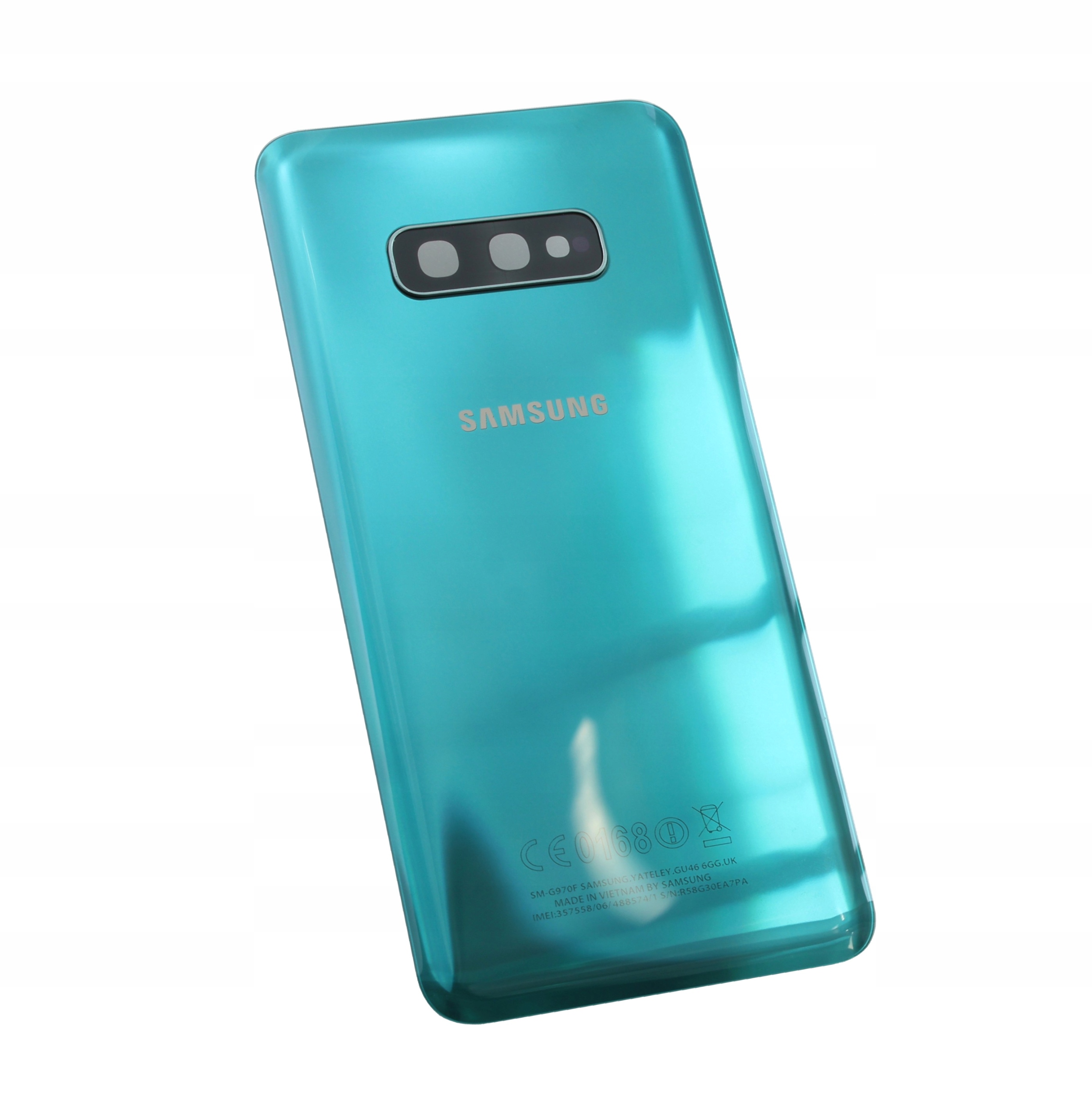 Klapka na batérie zadného panelu pre Samsung Galaxy S10E, zelená