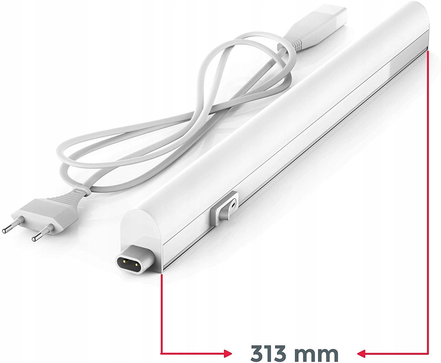 LAMPA PODSZAFKOWA - LED - 31 cm - BIAŁA - KUCHNIA Barwa światła biały neutralny